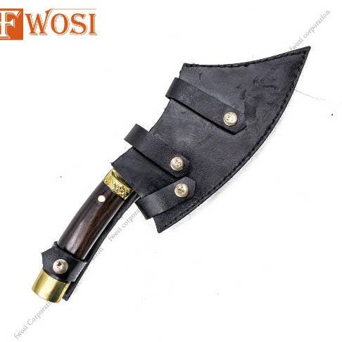 Fwosi – Engroshandel Køkkenkniv – Håndlavet Autentisk Kødøkse | Oliehærdede Gurkha Kødøkser | Håndlavet Kniv Bedst Til Daglig Brug0