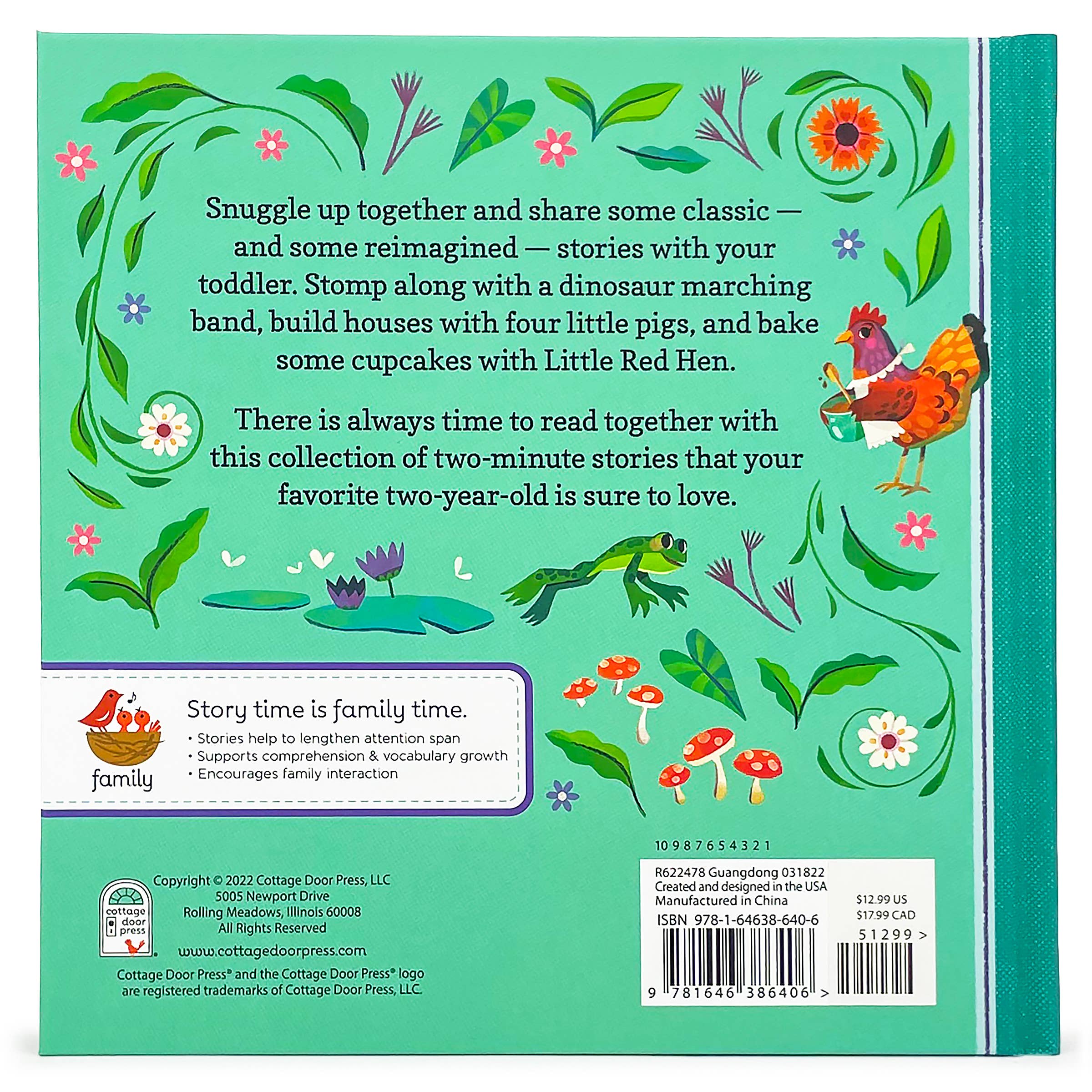 Cottage Door Press - Wholesale Baby & Toddler Book (0-2) - 2-Minute Stories for 2-Year-Olds  Story Book4