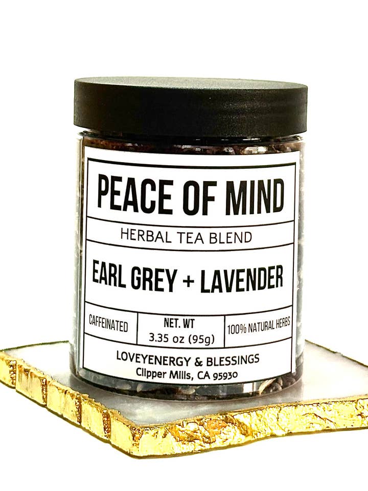 PEACE OF MIND Handcrafted Herbal Tea Blend for wholesale by Loveyenergy & Blessings