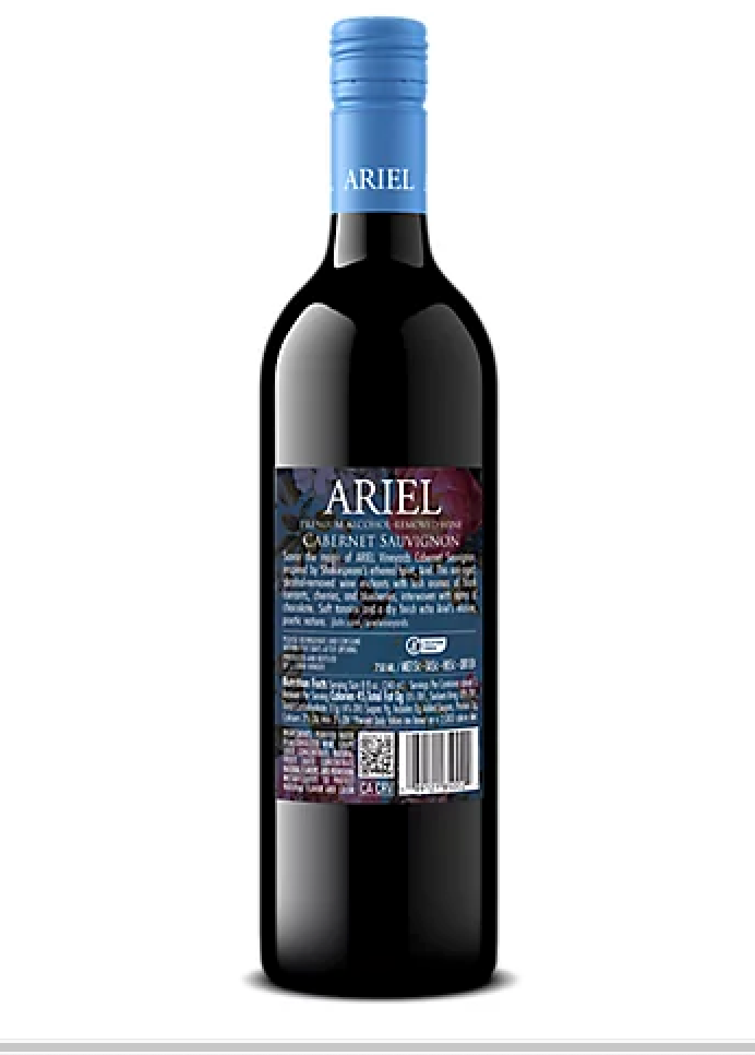 Zepeim - Wholesale Non-Alcoholic Spirits/Wine/Beer - Ariel Cabernet Sauvignon Non-Alcoholic Red (USA, <0.5% ABV)2