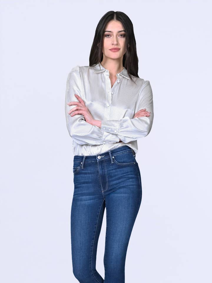 Gisele High Rise Skinny - Süße Träume für den Großhandel von Black Orchid Denim