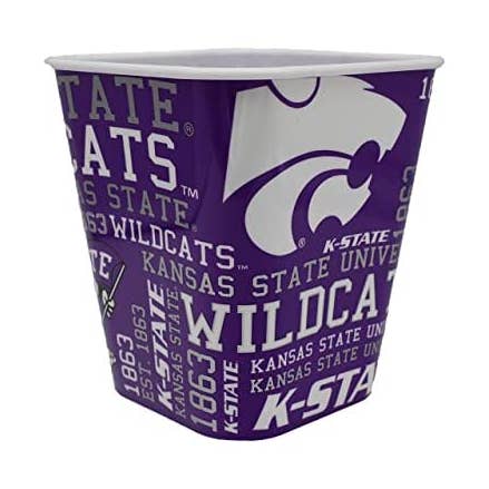 NCAA Kansas State Wildcats 3L Snack Bucket for wholesale by Majestic Sports