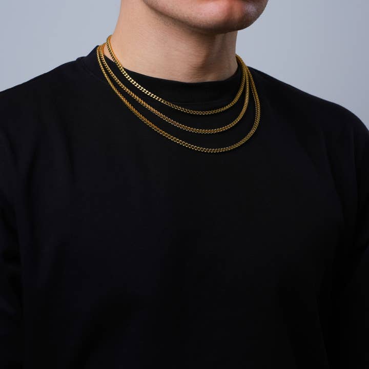 18K Gold Franco Chain (4MM) for wholesale on Faire2