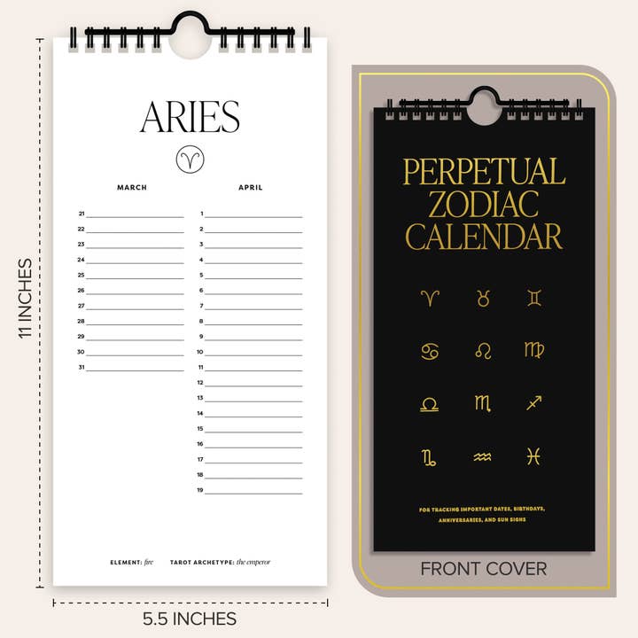 Thankful Greetings - Wholesale Calendar - Perpetual Calendar - Special Dates to Remember, Wall or Desk