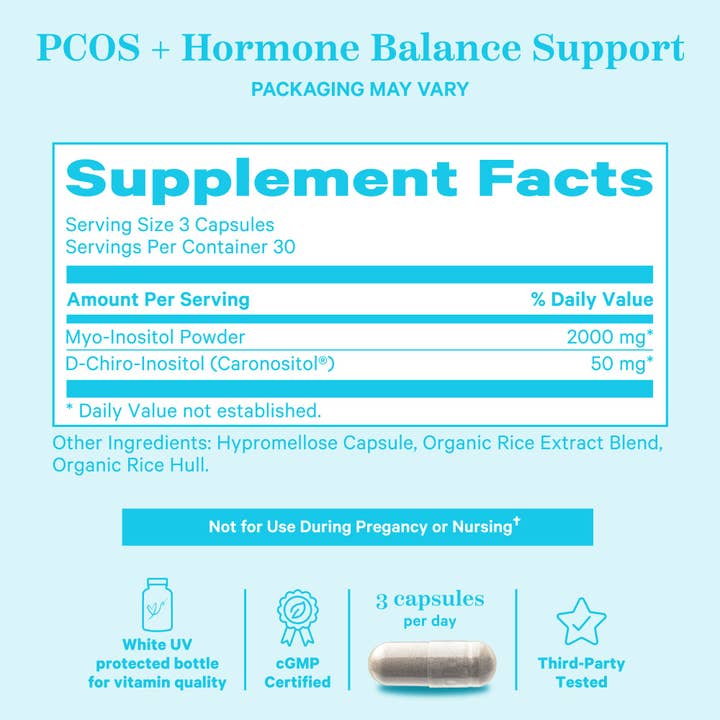 Pink Stork - Wholesale Voedingssupplement/vitamine - 40:1 verhouding myo-inositol + D-chiro-inositol2