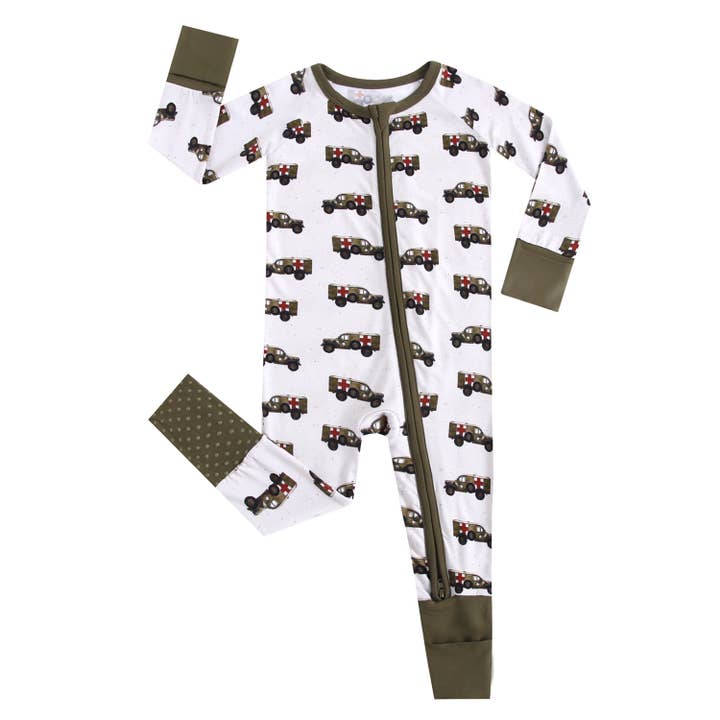 Vintage Medic Bamboo Zippered Sleeper for wholesale by Castles and Coasters