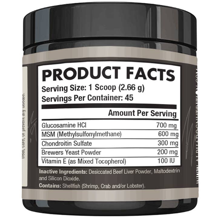 Alpha Dog Nutrition - Wholesale Pet Supplement - Dog - Free Range Joint Supplement For Dogs1