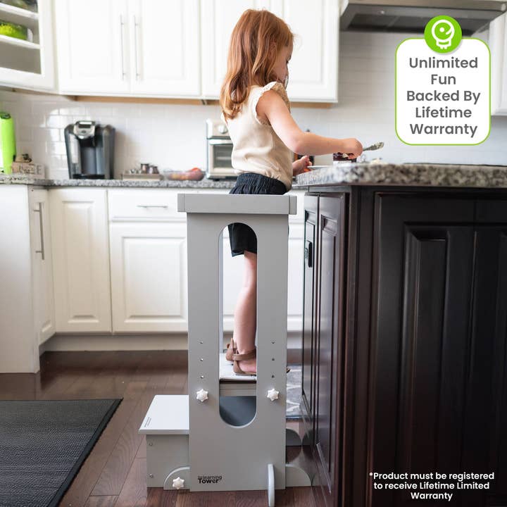 Little Partners - Wholesale Wood Toy - Kids - Explore 'N Store® Learning Tower® Toddler Tower9