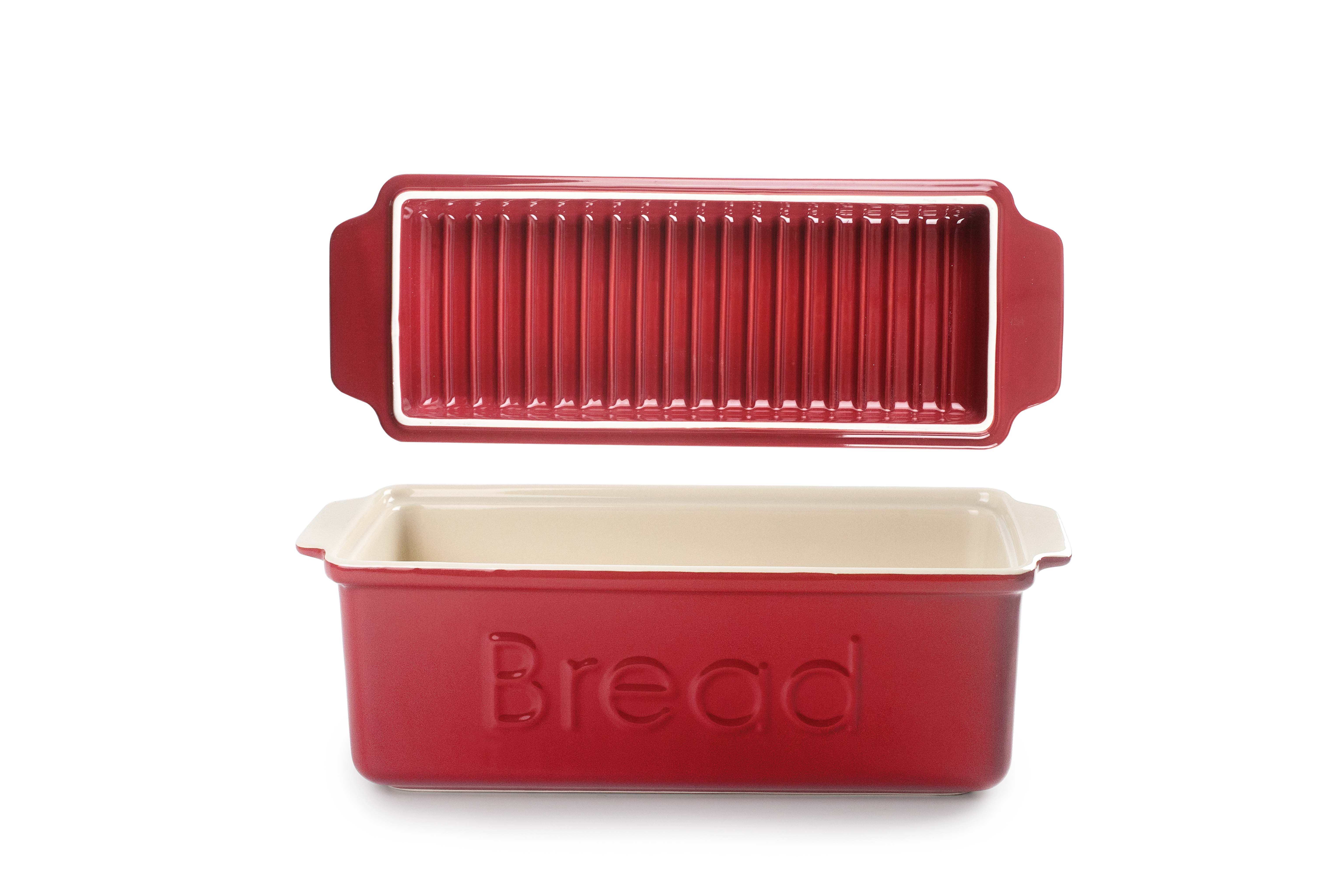 Ibili – Großhandel Backform – Ibili Brotbackform mit rotem Deckel1