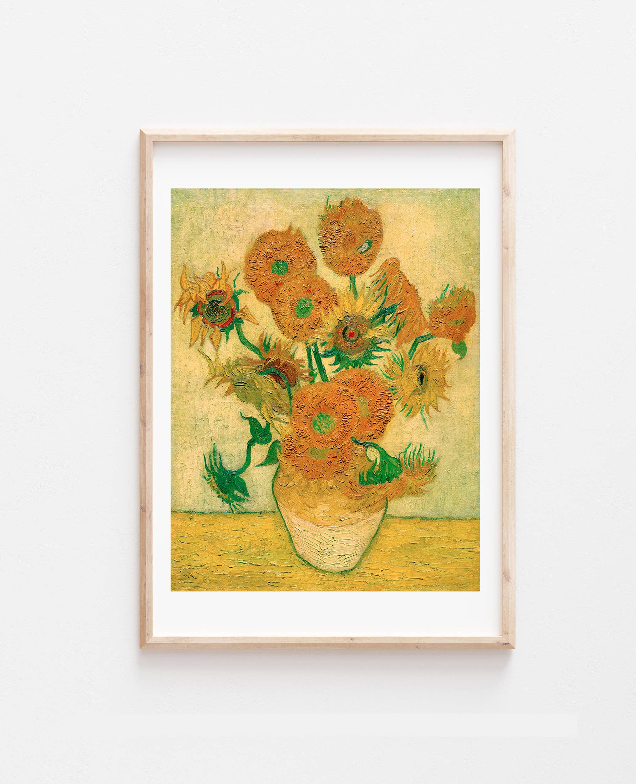 Go To Design - Wholesale Art Print - Fine art print Sunflowers Van Gogh unframed wall art2