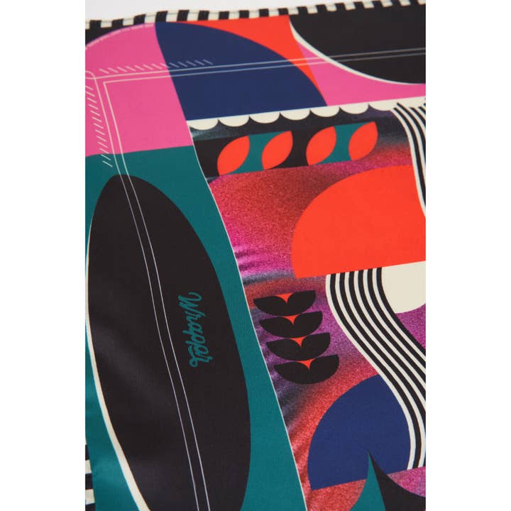 Wrappr - Wholesale Flat Wrap - Chalice | 18" Mulberry Silk Furoshiki Wrap
