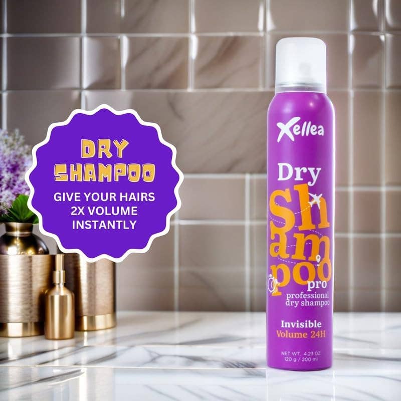 Babilo - Vendita all'ingrosso Shampoo secco - Shampoo secco volumizzante per capelli scuri, assorbimento istantaneo dell'olio, senza residui bianchi, non tossico, ideale per donne e uomini, aggiunge volume senza seccare11