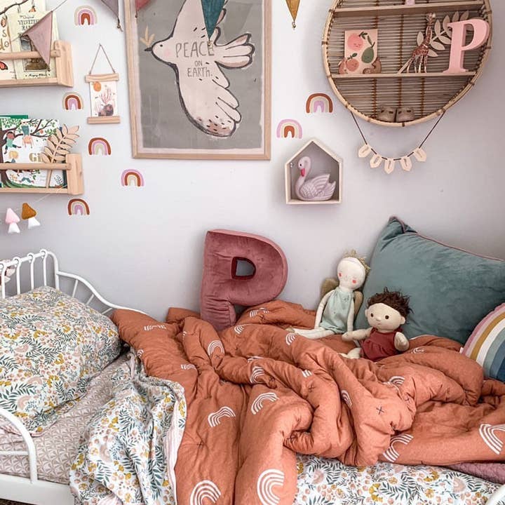 Rainbow Wall Decals for wholesale by Bunny and Bear Studio