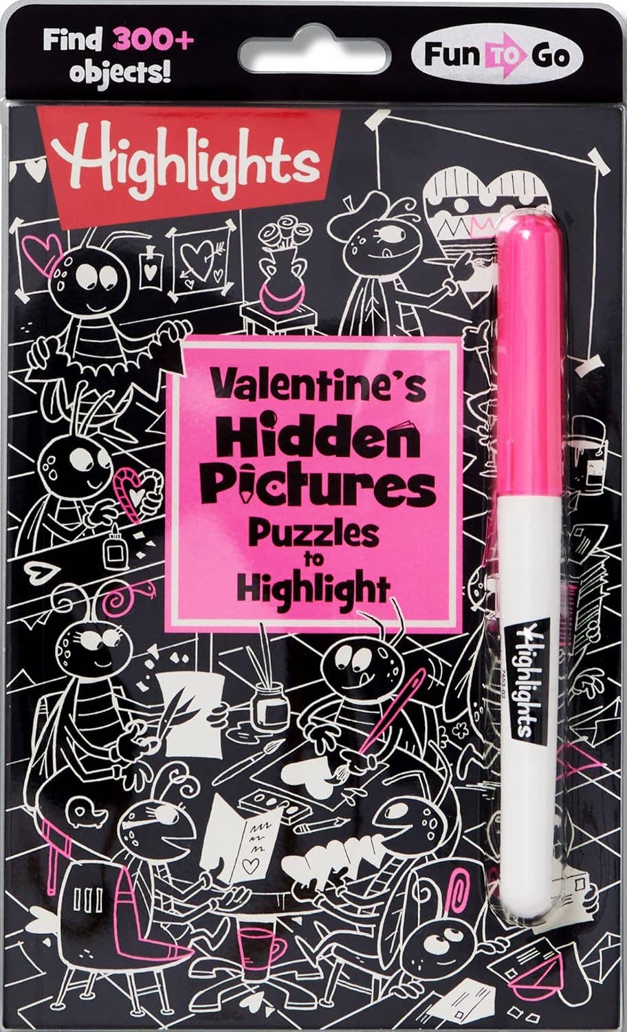Highlights for Children - Wholesale Preschool Book (3-5) - Valentine's Hidden Pictures Puzzles to Highlight0