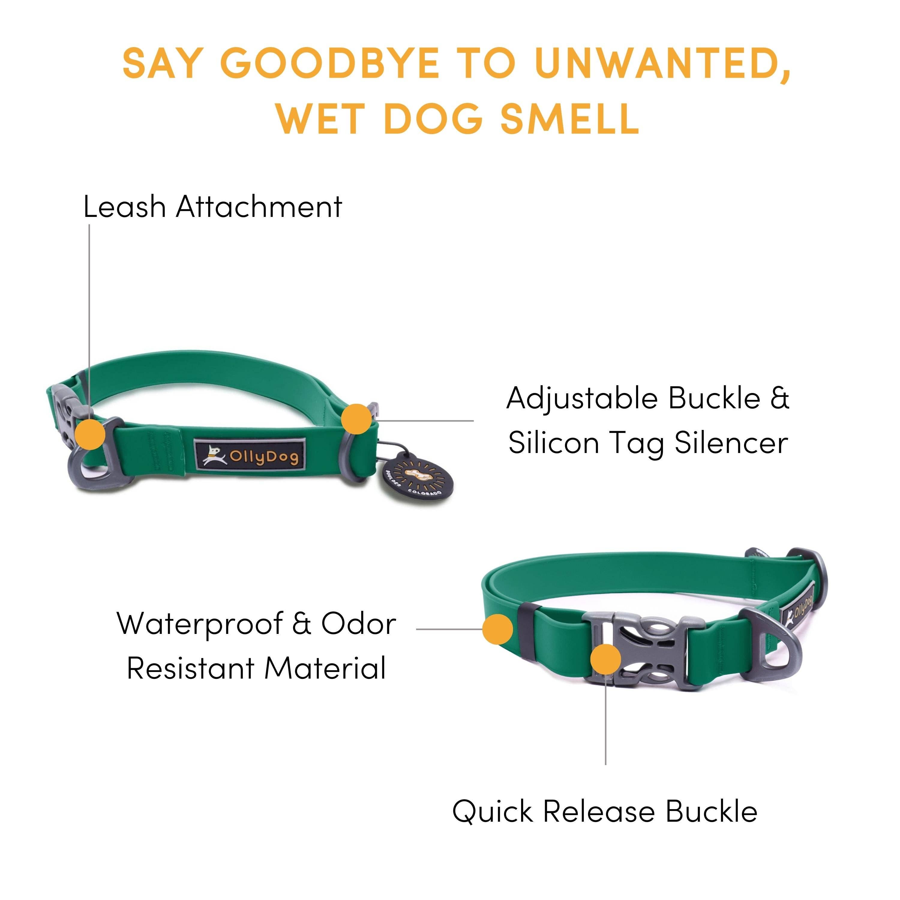 OllyDog - Wholesale Pet Collar - Dog - Tilden Waterproof Collar6