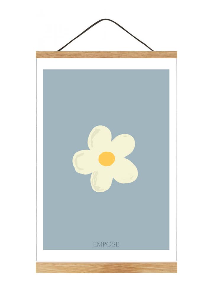 Póster Flor azul para venta al por mayor de Empose