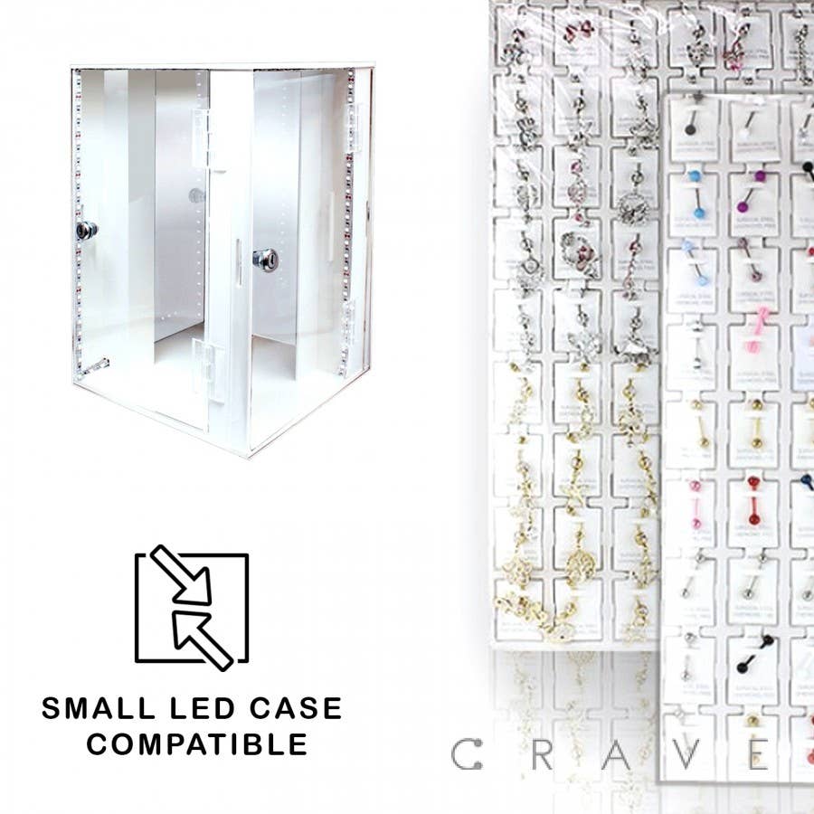 CRAVE – wholesale Jewellery stand & display – 54 PCS OR 72 PCS OF ASSORTED BODY JEWELRY TRAY9