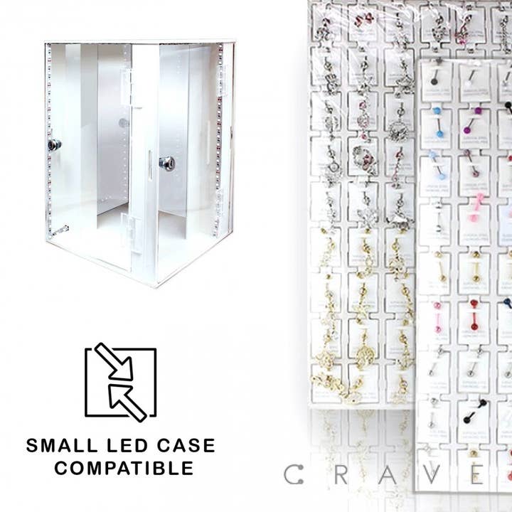 CRAVE BODY JEWELRY - Wholesale Jewelry Stand & Display - 54 PCS OR 72 PCS OF ASSORTED BODY JEWELRY TRAY2
