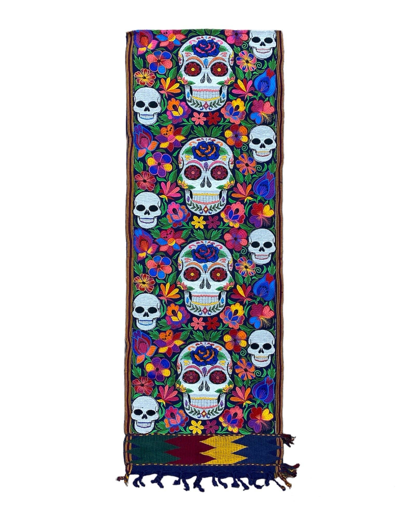 Cielito Lindo - Wholesale Table Runner - Skull Embroidered Table runner4