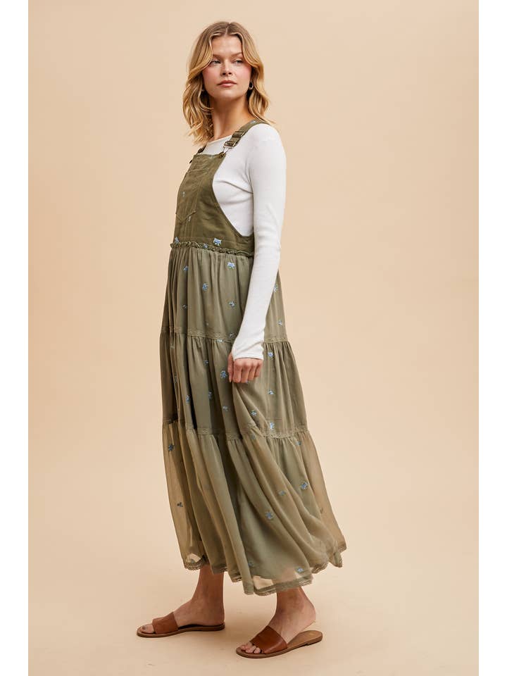 In Loom - Wholesale Skirt - Women's - ALL OVER EMBROIDERED SKIRTALL7