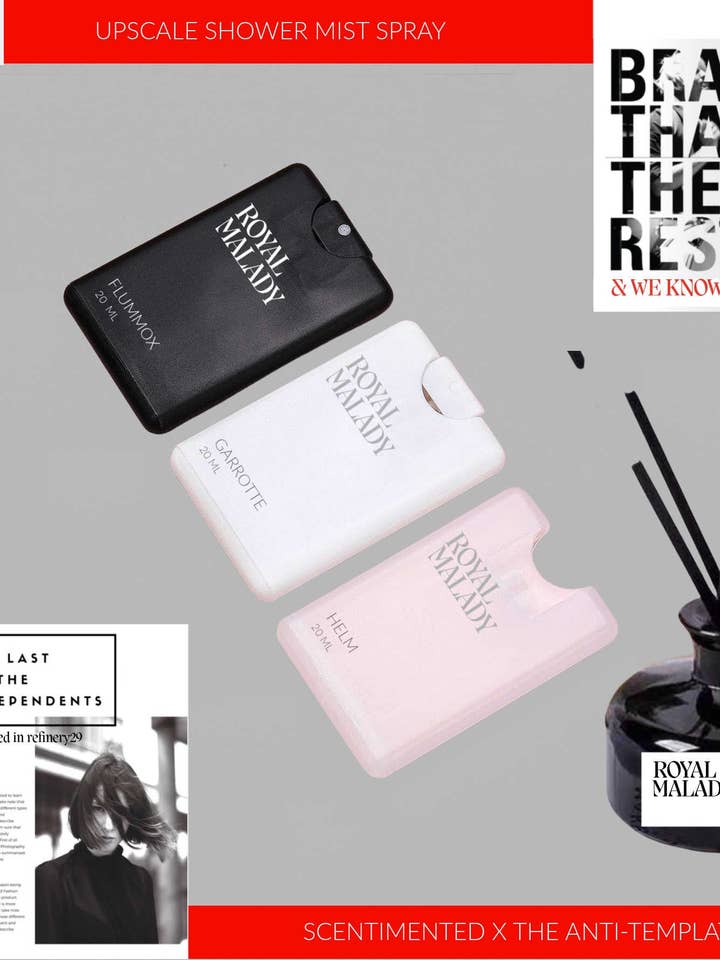 Royal Malady Leggi tutto su: Upscale Shower Mist per la vendita all'ingrosso da parte di Royal Malady
