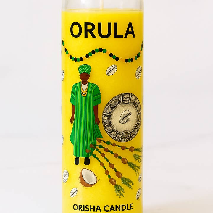 Orula Orisha Candle for wholesale by The Spiritual Alchemists