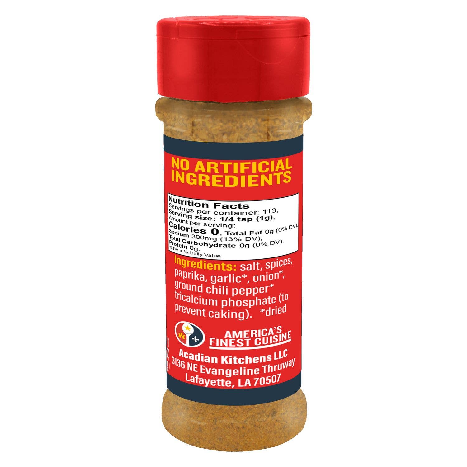 Ragin' Cajun - Wholesale Dried Spice Mix - Ragin' Cajun y'ALL Purpose Seasoning 4oz1