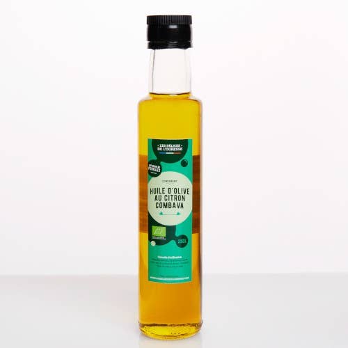 Bio-Zitronen-Kombava-Olivenöl für den Großhandel von Les Délices de l'Ogresse