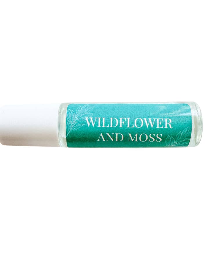 Wildflower and Moss Rollerball Perfume for wholesale by Salt and Branch