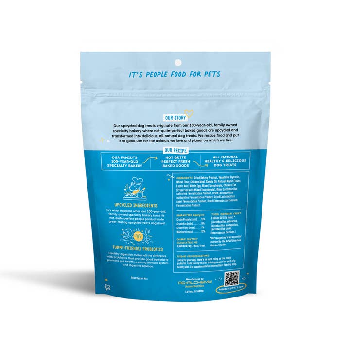 Pro Bakery Bites by Ag-Alchemy - Wholesale Pet Treats - Dog - Pro Bakery Bites Soft & Chewy - Chicken & Waffles 6oz1