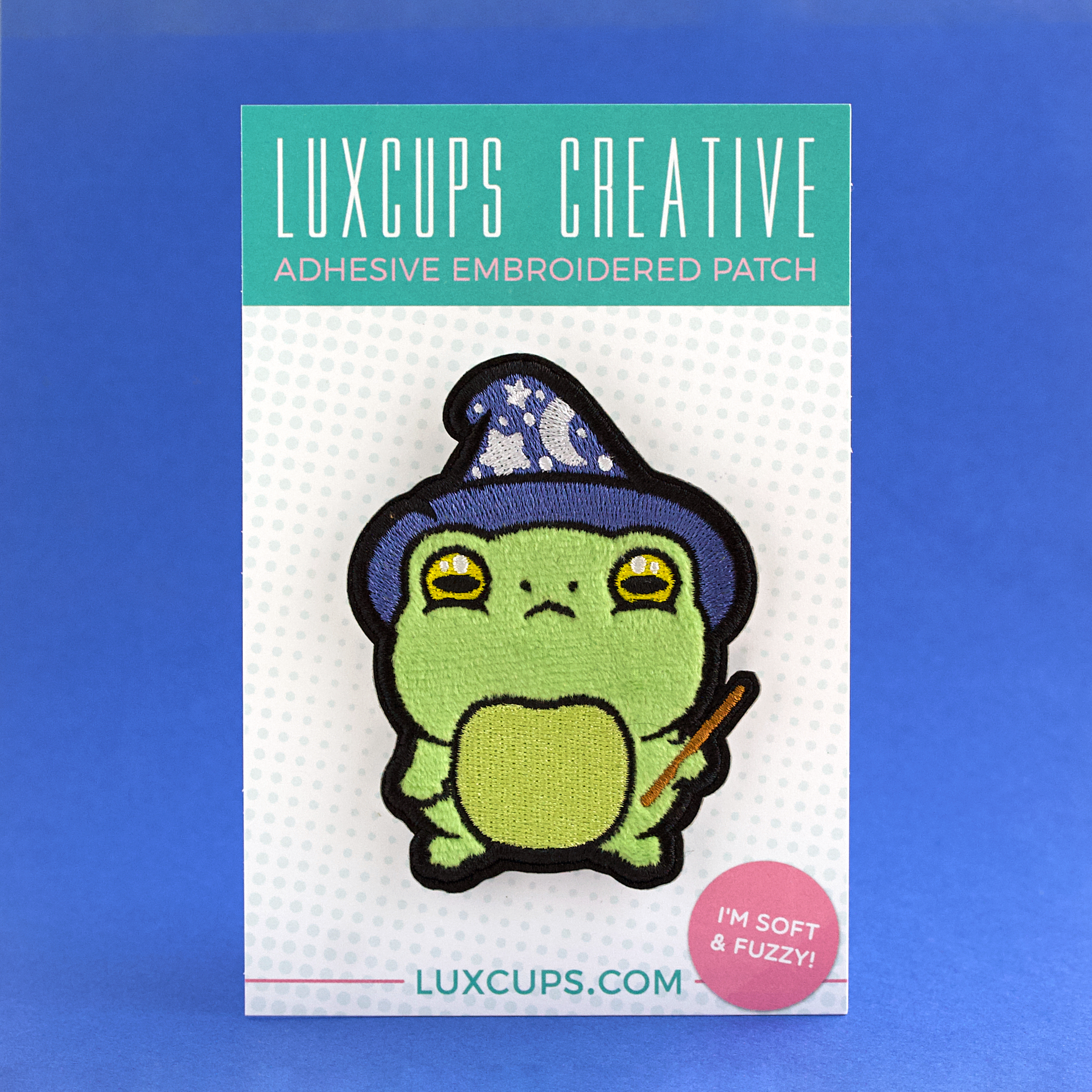LuxCups Creative – wholesale Patch – Frog Magic Fuzzy Patch4