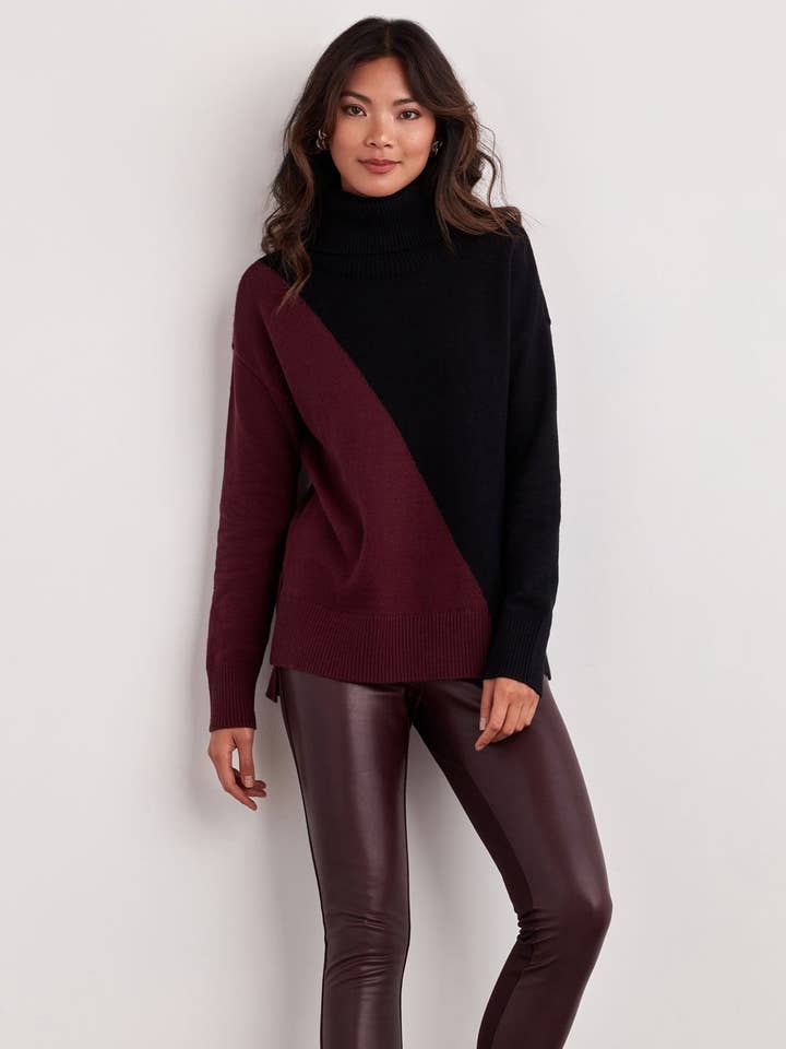 MAGLIONE COLORBLOCK per la vendita all'ingrosso da parte di Ellen Tracy