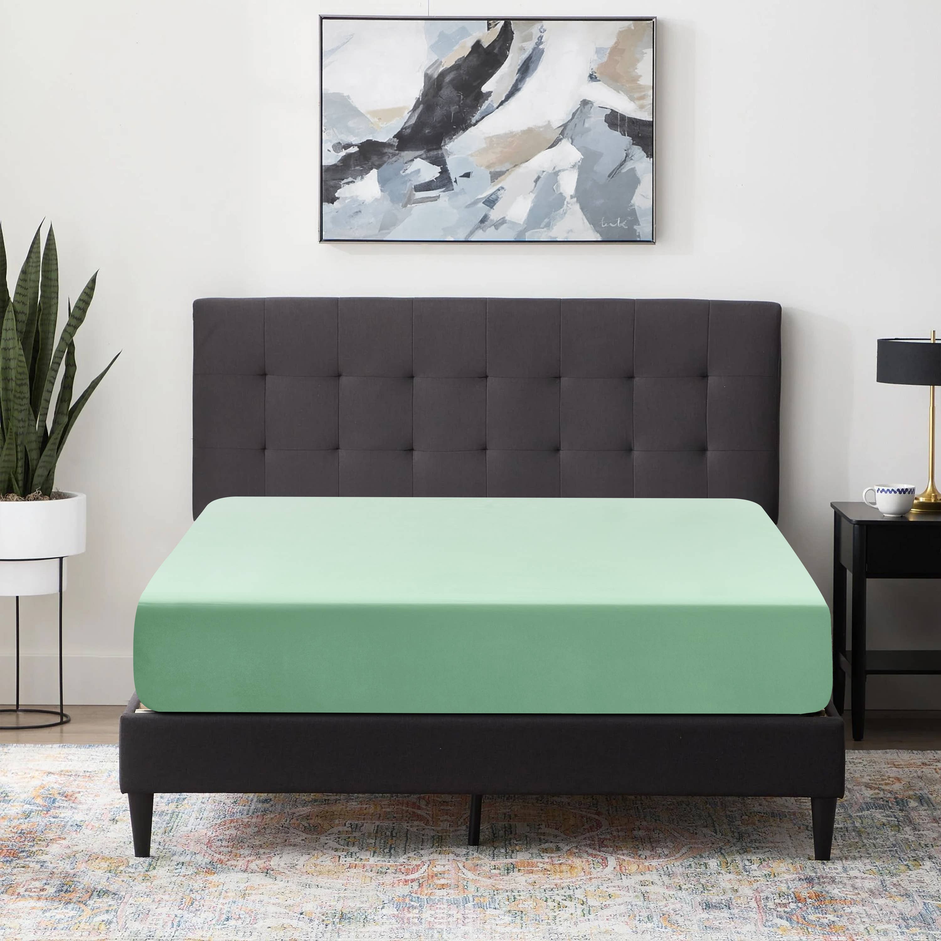 Cottonpassion_US - Vente Draps-housses - Draps-housses en microfibre douce avec bonnets extra profonds jusqu'à 40,6 cm34