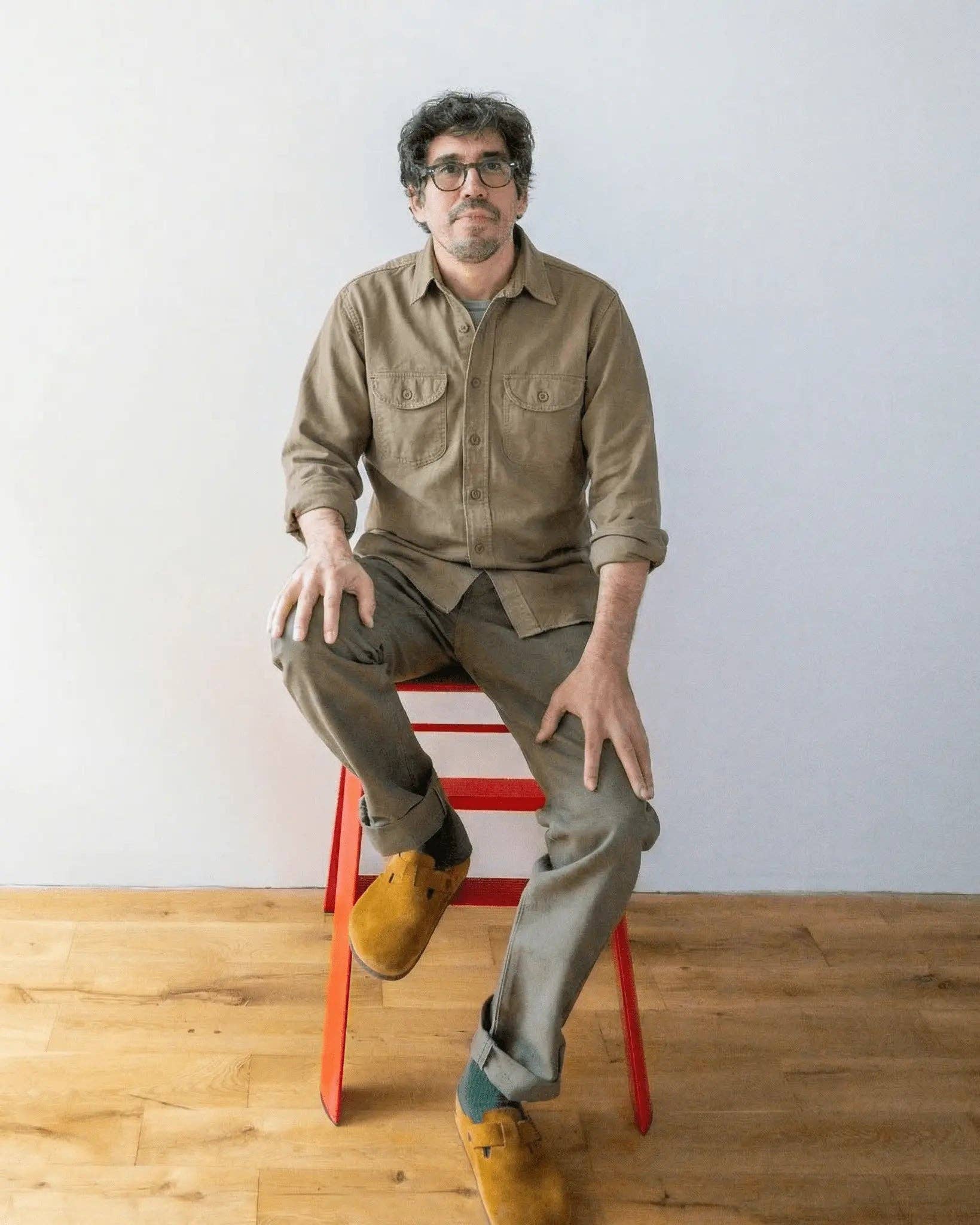 Grown and Sewn - Wholesale Button Down Shirt - Men's - Walsh Work Shirt - 8 oz. Brushed Canvas - Khaki2