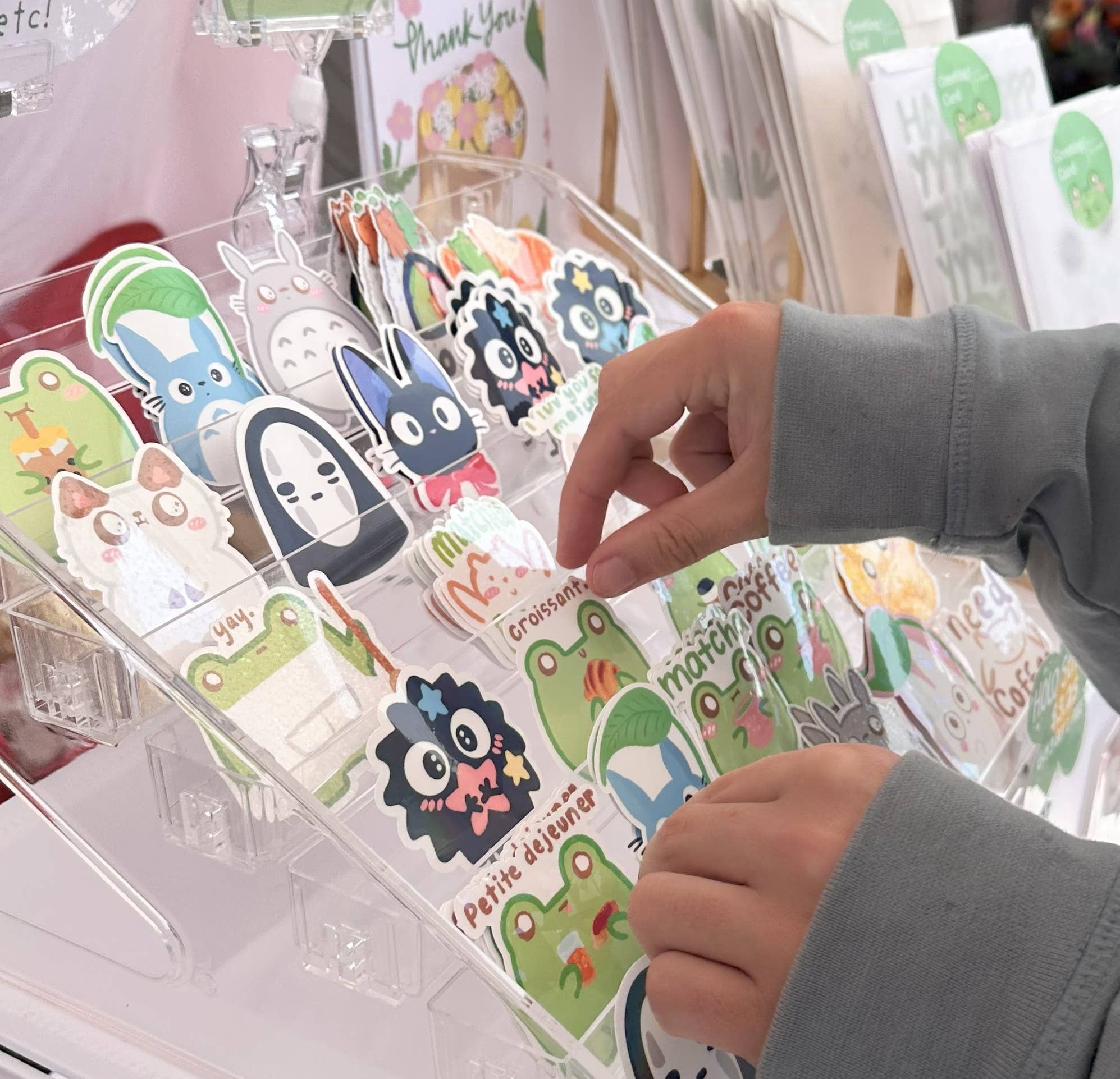 Simply Froggie Shop - Wholesale Sticker - Totoro Inspired Waterproof Vinyl Sticker For Laptop4