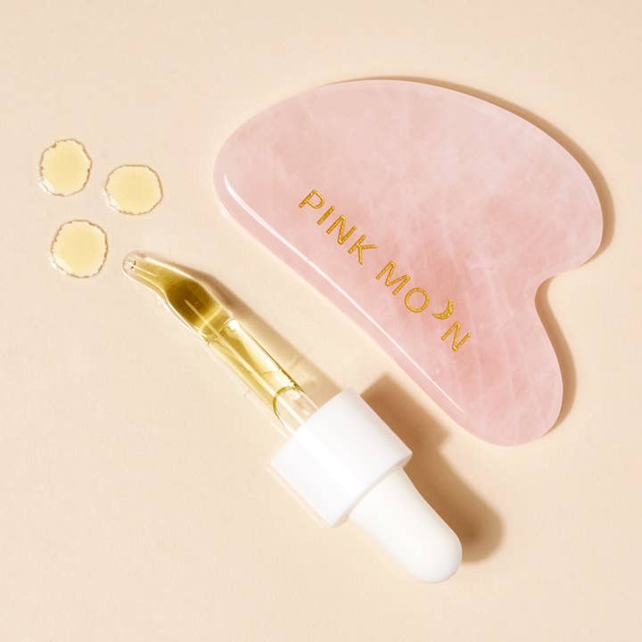 Pink Moon - Wholesale Gua Sha Tool - Over the Moon Gua Sha Duo - Bestseller Set2