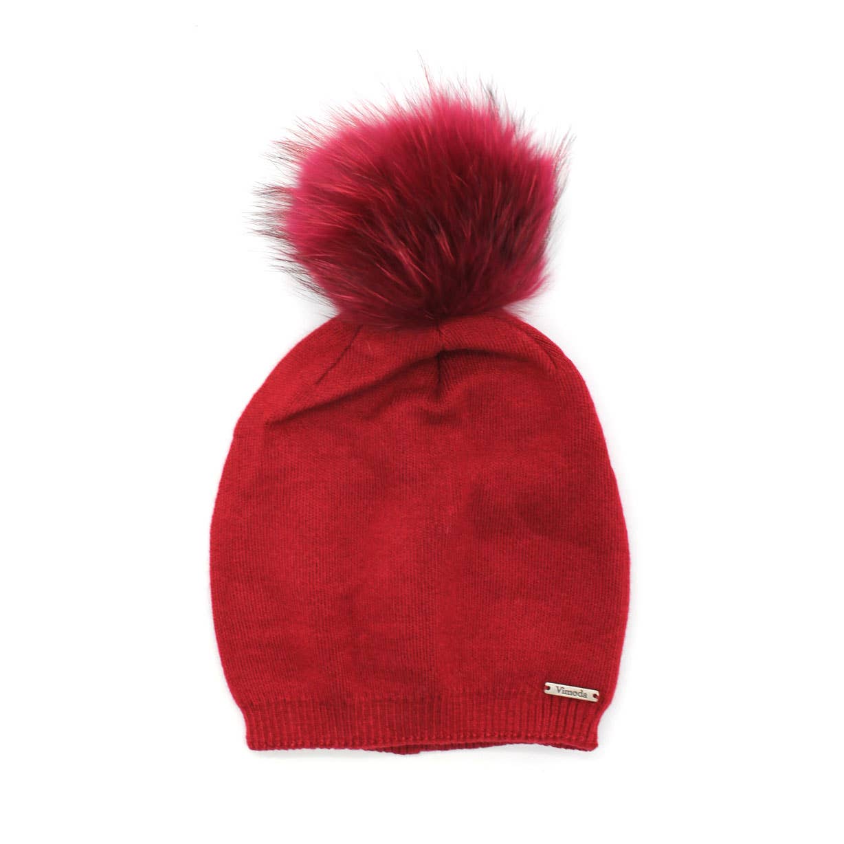 Vimoda - Vente Bonnet – femme - Bonnet avec pompon amovible9