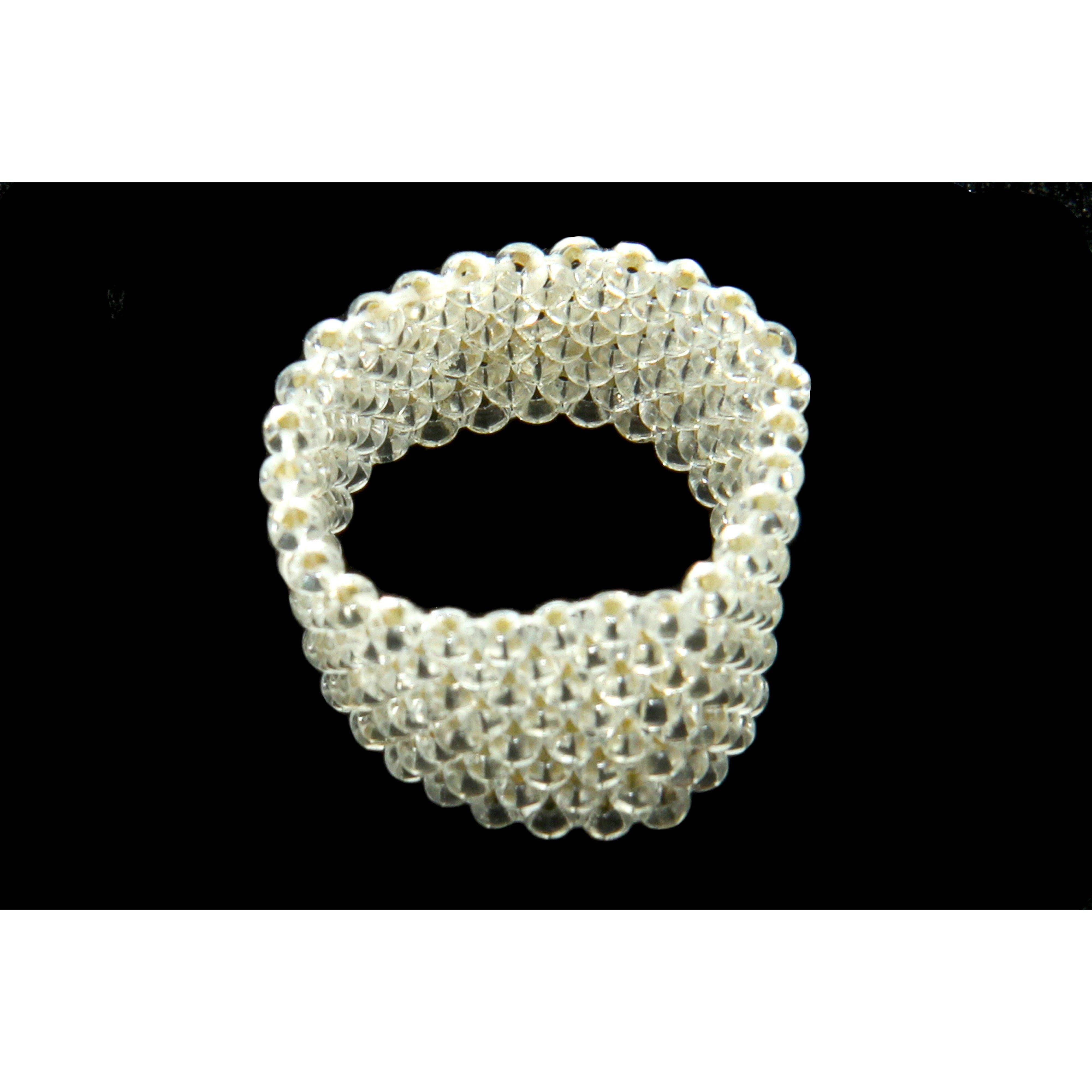 Lumily – wholesale Band/stacked ring – Tania Seed Bead Ring (Assorted) - Guatemala9
