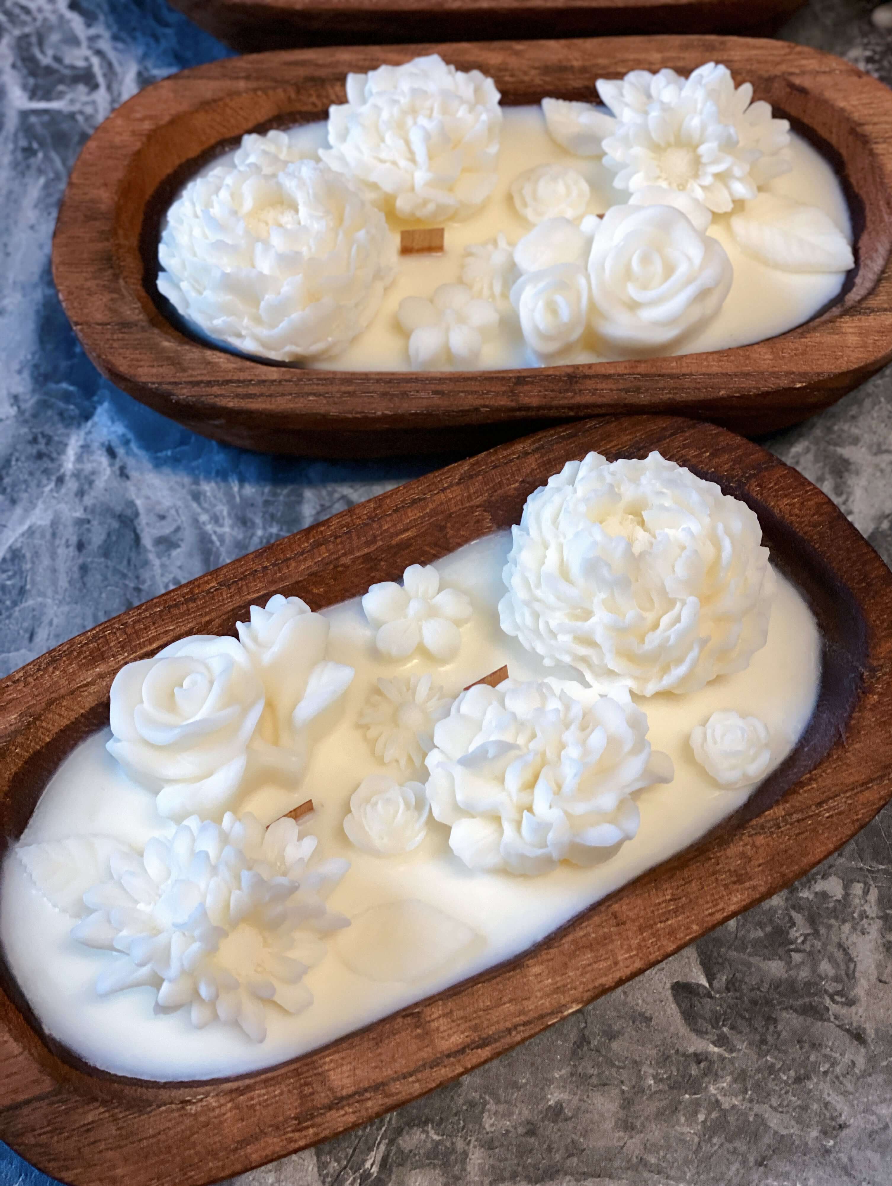 Crazy About Candles - Vendita all'ingrosso Candela in vasetto - Candela in ciotola di pasta del Giardino Botanico4