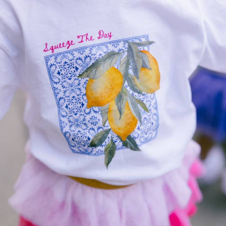 Lemon Toddler Tee for wholesale by Grace + Bo