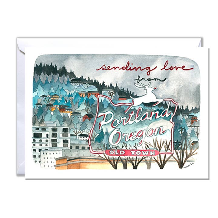 Greeting Card - Sending Love for wholesale by michele maule