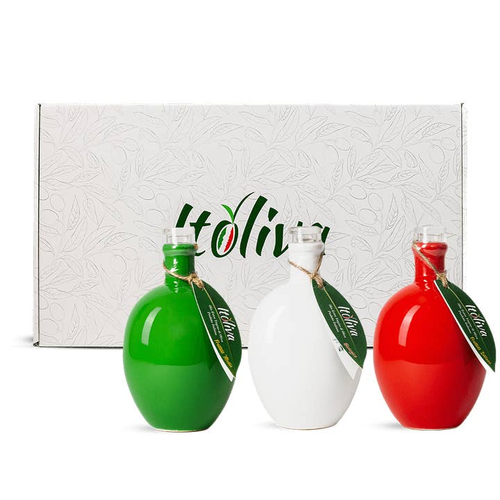 Proefpakket 3 potjes van 500 ml met doos voor wholesale door Itoliva