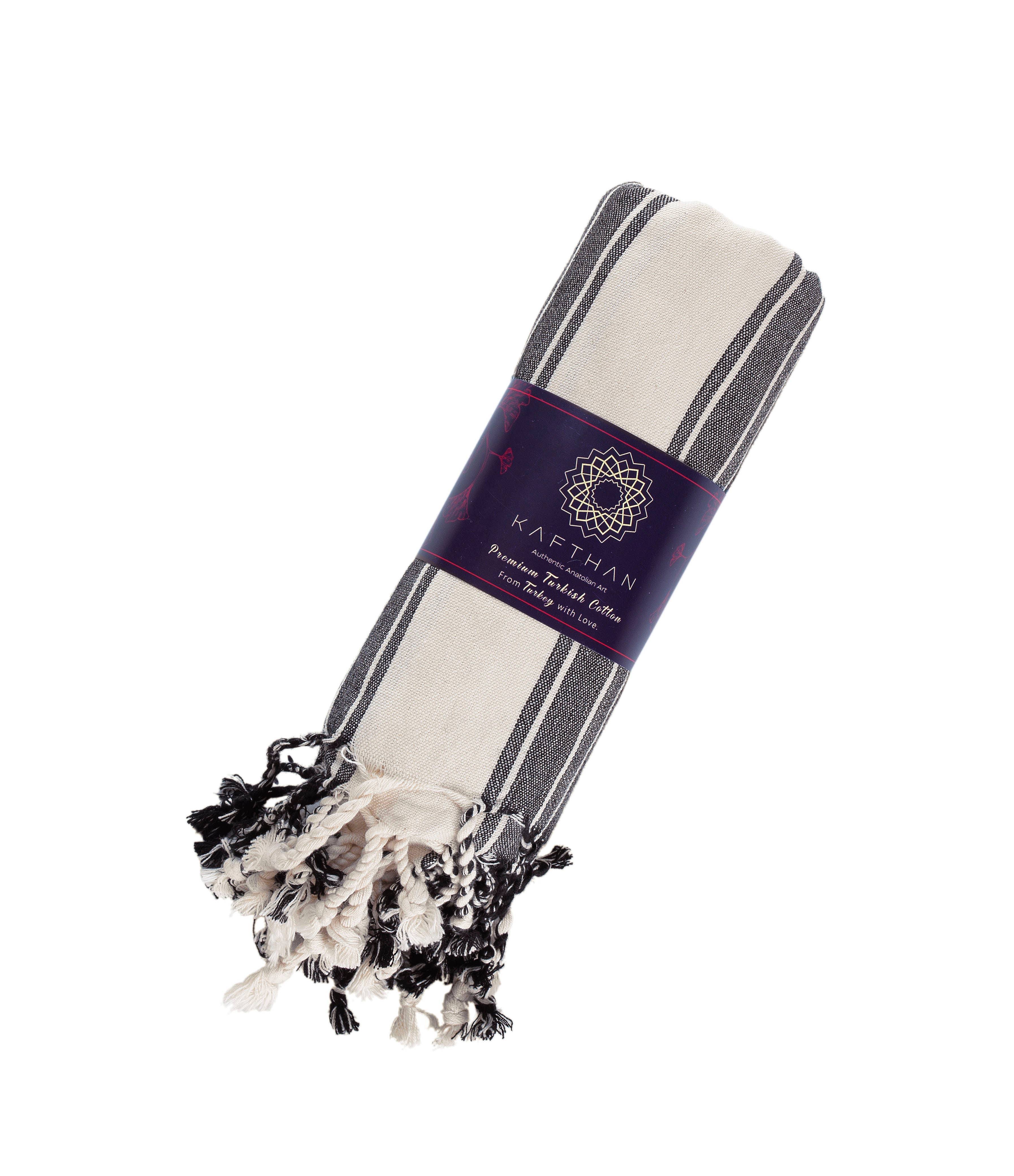 KAFTHAN - Wholesale Bath Towel - Hades Cotton Turkish Towel | Beach Towel | Christmas Gift12