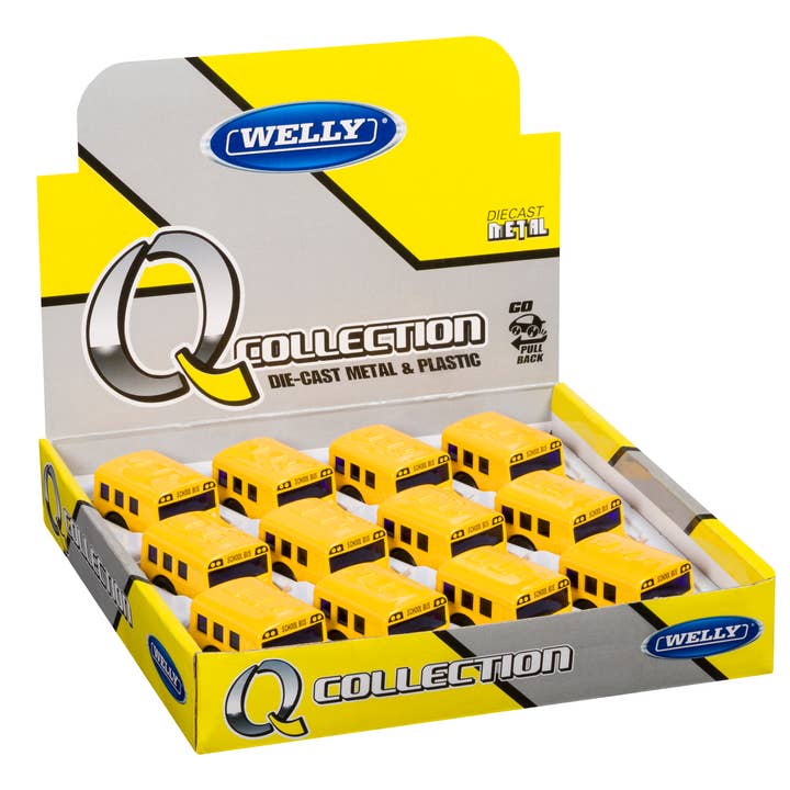 Toysmith Mini School Bus - Toy Car Impulse Toy for wholesale by Toysmith