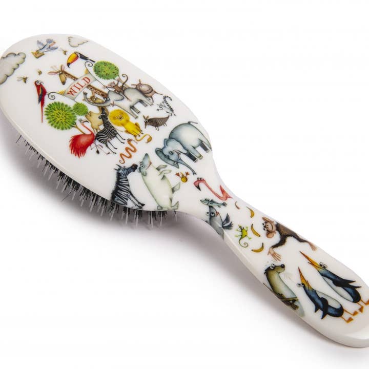 Rock & Ruddle Boar Bristle Hairbrush Wild for wholesale by Rock & Ruddle