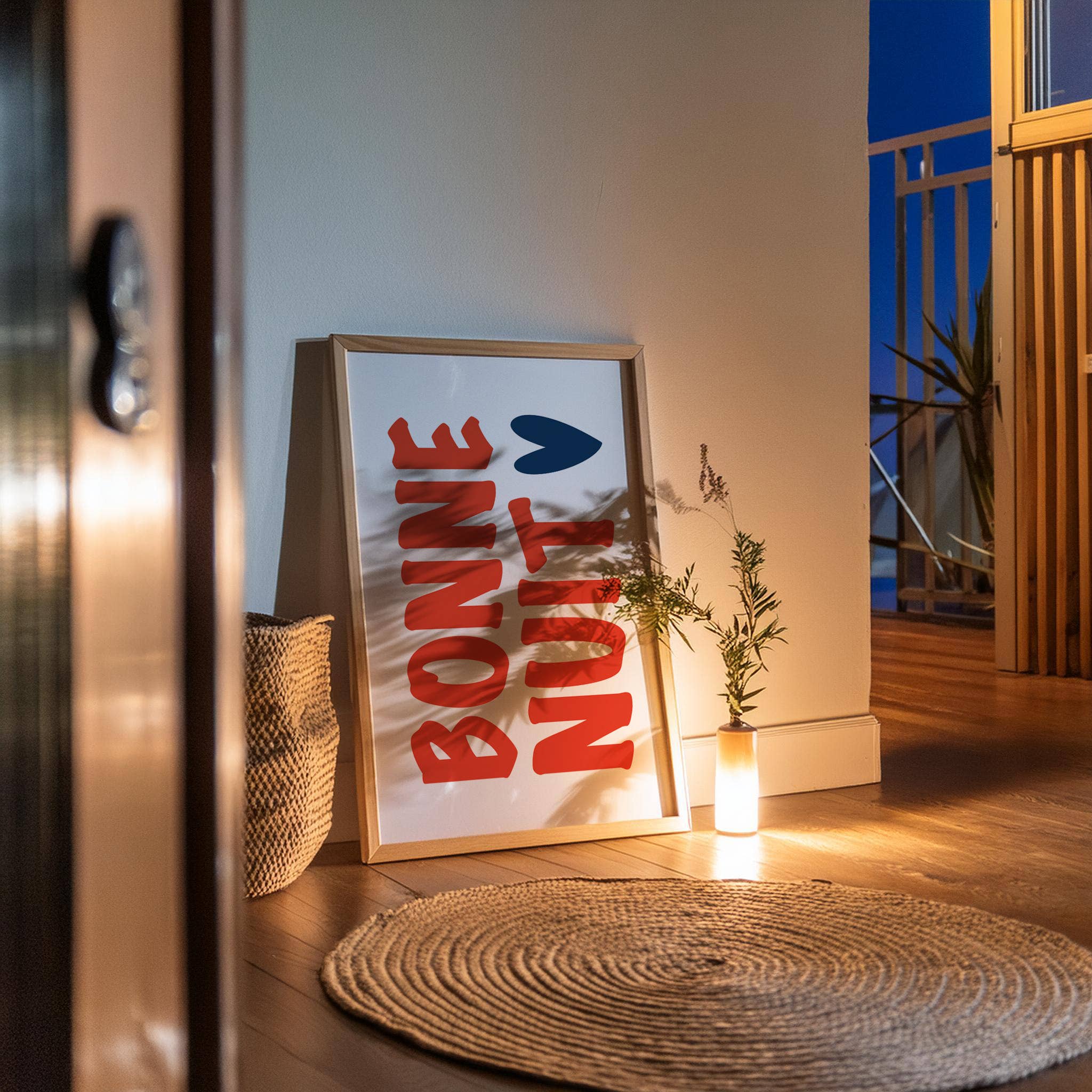 Fanclub - Vente Affiche d'art - Impression artistique giclée Bonne Nuit French Coffee Kitchen8