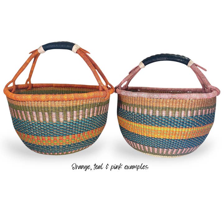 Ti-a Woven Goods - Wholesale Basket - Round Storage Basket7