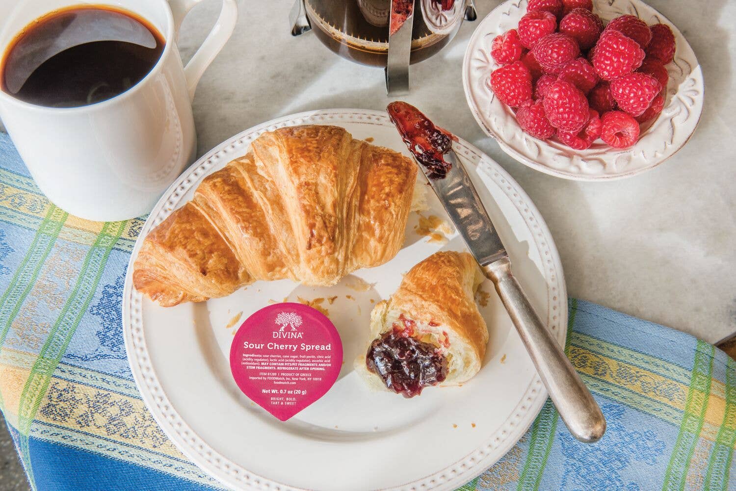 Divina - Wholesale Jam/Jelly - Sour Cherry Spread (Portion Pack)3