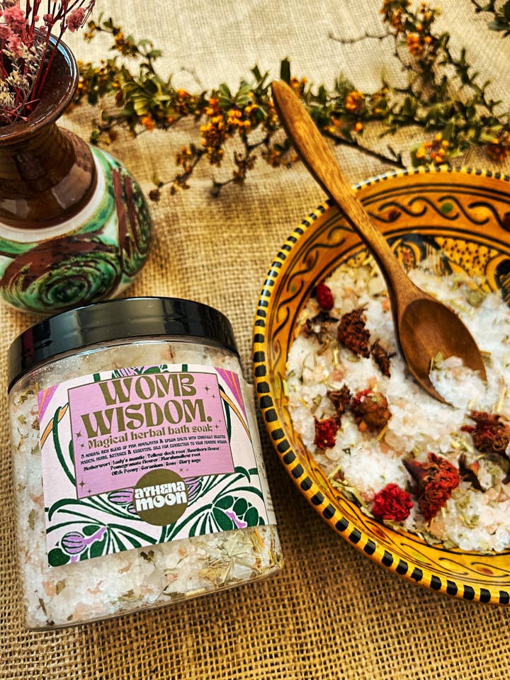 WOMB WISDOM Magisch kruidenbad voor wholesale door ATHENA MOON APOTHECARY