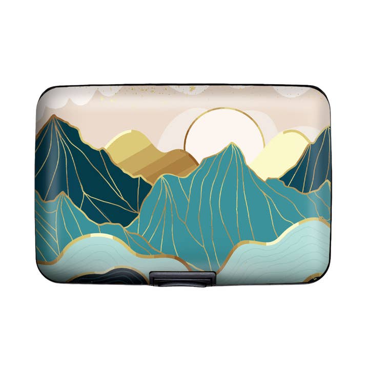 Monarque - Wholesale Wallet - Unisex - Enameled Mountain Armored Wallet0